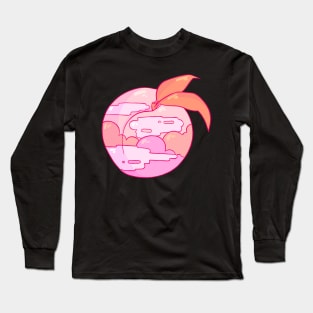 Cloud Peach Long Sleeve T-Shirt